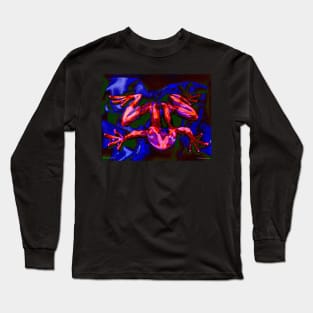 Red Crunchy Frog Long Sleeve T-Shirt